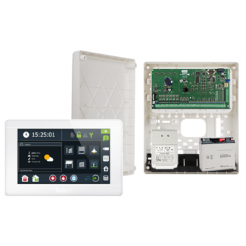 ZESTAW ALARMOWY SATEL INTEGRA 64 + INT-TSI-W + OPU-3P + AWT682 + AKUMULATOR 17Ah